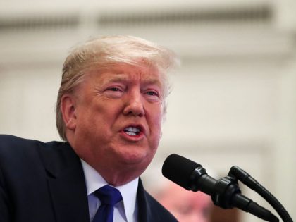 President Trump Welcomes College Football Champions LSU Tigers To The White House