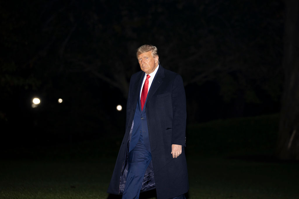 President Trump Returns To White House After MAGA Rally In Pennsylvania