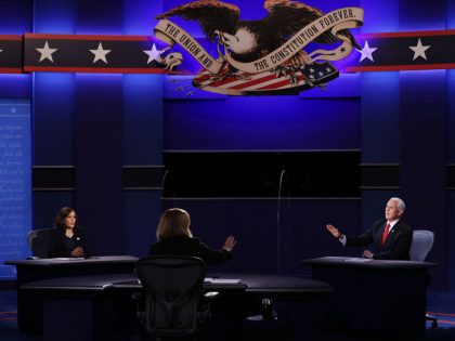 Mike Pence And Kamala Harris Take Part In Vice Presidential Debate