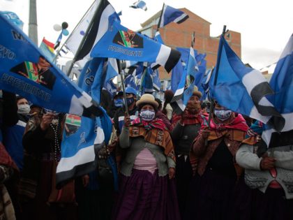 Candidate Luis Arce Closing Rally Ahead of Presidential Elections