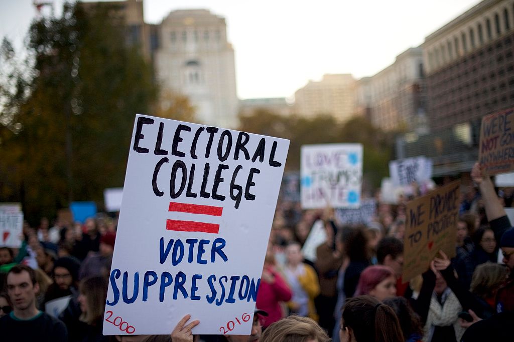 Anti-Trump Protestors Continue To Demonstrate Across The Country