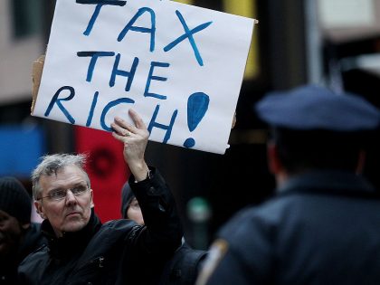 Pro-Union Supporters Hold March At New York City Hall To Wall Street