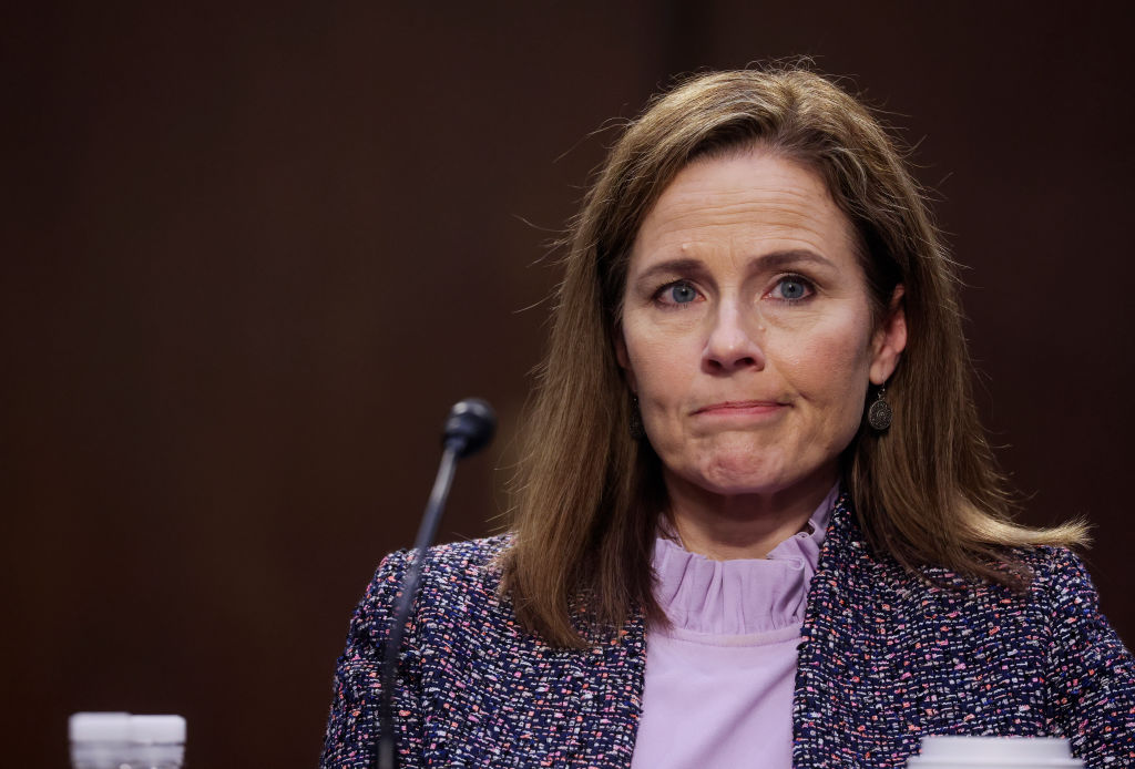 Senate Holds Confirmation Hearing For Amy Coney Barrett To Be Supreme Court Justice