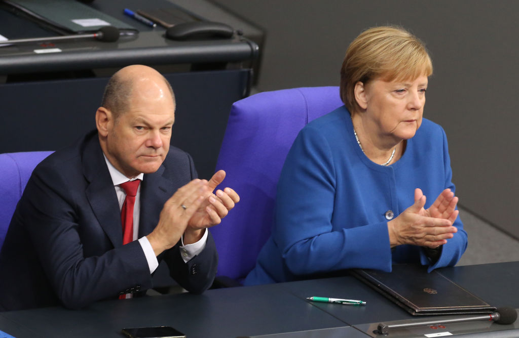 Merkel Gives Bundestag Speech Prior To European Council Summit