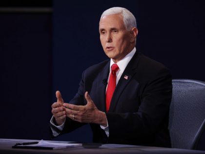 Mike Pence And Kamala Harris Take Part In Vice Presidential Debate