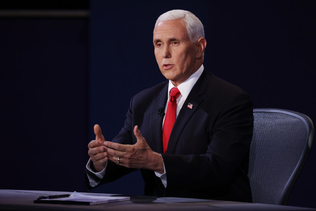 Mike Pence And Kamala Harris Take Part In Vice Presidential Debate