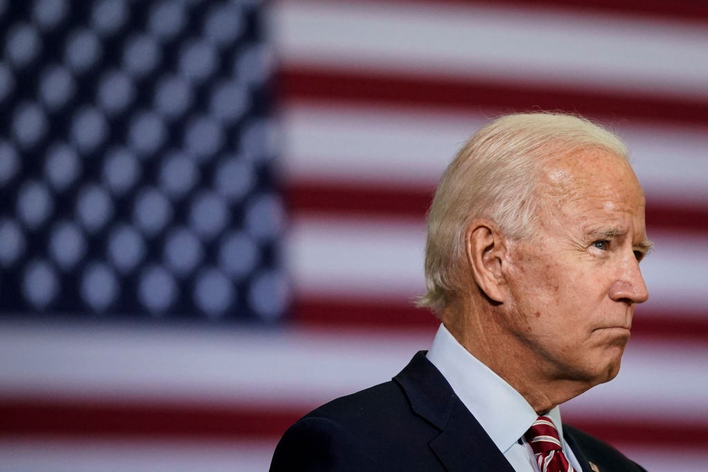 Democratic Candidate For President Joe Biden Speaks With Veterans In Florida
