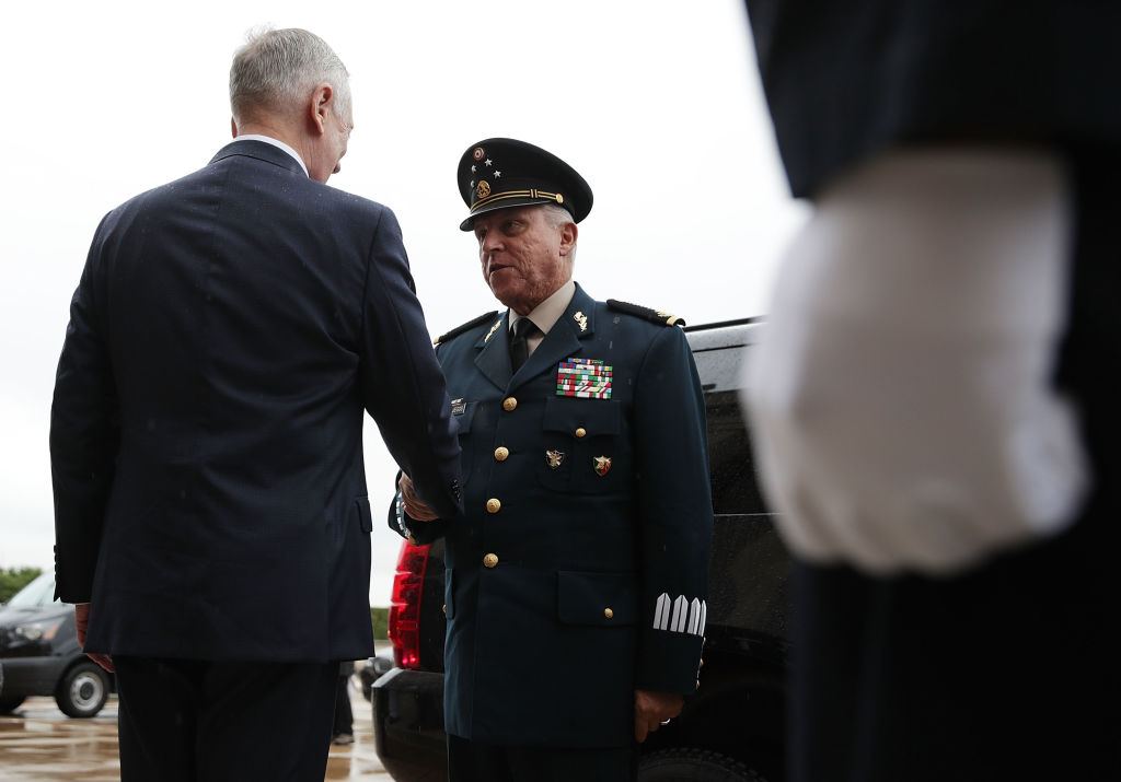 Defense Secretary Jim Mattis Hosts Honor Cordon For Mexico's Secretary Of Defense