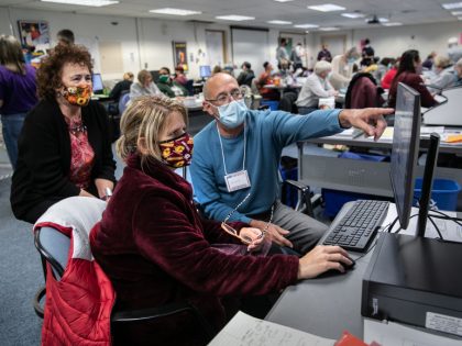 Michigan Election Officials Count Ballots In Lansing