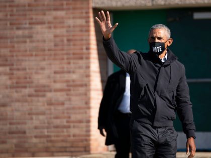 Barack Obama Campaigns With Joe Biden In Michigan 3 Days Ahead Of Election