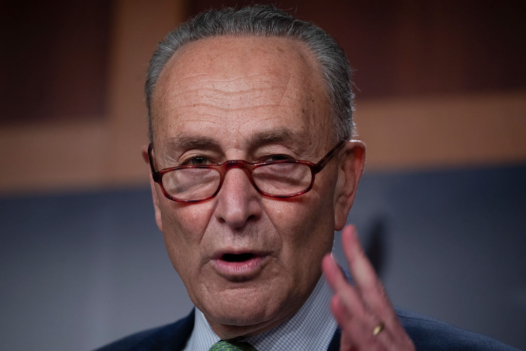 Sen. Chuck Schumer Holds Press Conference On Saving Affordable Care Act
