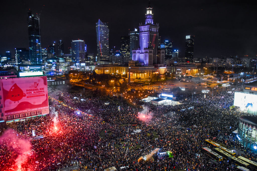 Protests Continue Against Abortion Ruling In Poland