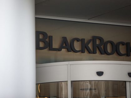 UK Headquarters Of BlackRock Investments Where The Former Chancellor Has Taken A Job