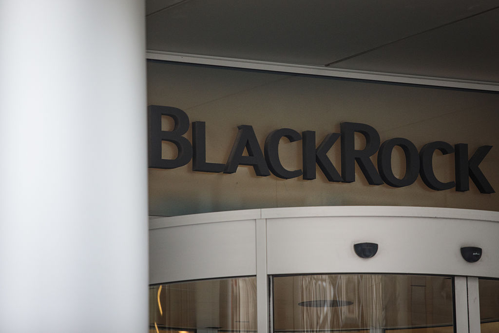 UK Headquarters Of BlackRock Investments Where The Former Chancellor Has Taken A Job
