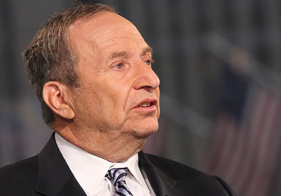Former Treasury Secretary Larry Summers Visits FOX Business Network