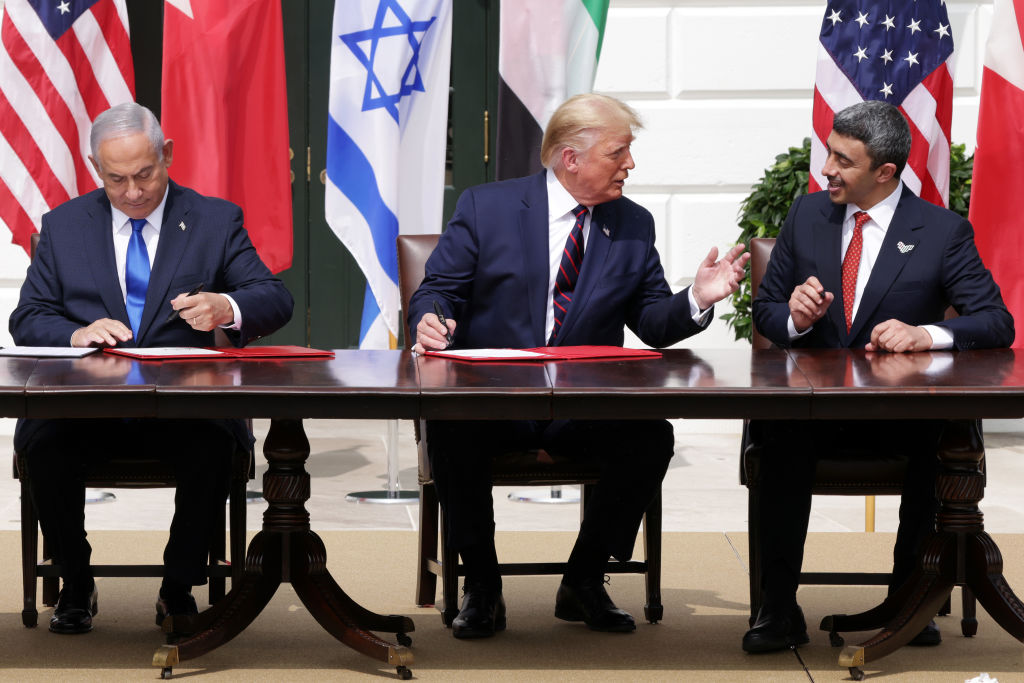 President Trump Hosts Abraham Accords Signing Ceremony On White House South Lawn