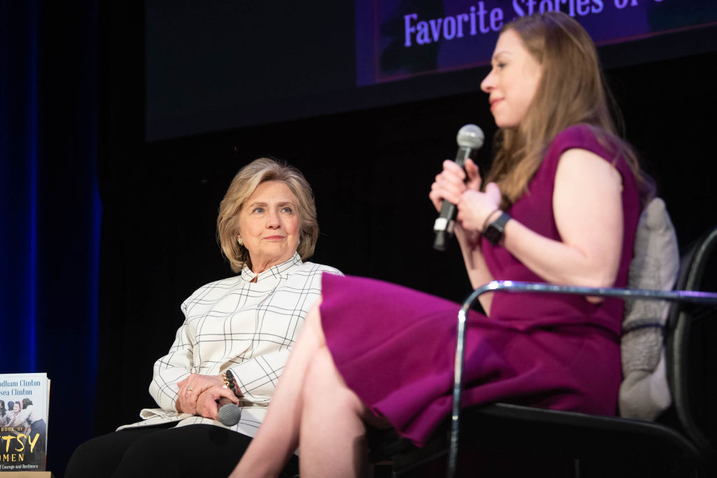 Hillary Clinton And Chelsea Clinton Discuss Their New Book "The Book Of Gutsy Women"