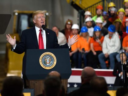 President Trump Visits Union Training And Apprenticeship Center In Ohio