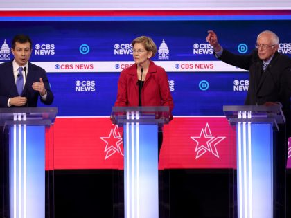 Democratic Presidential Candidates Debate In Charleston Ahead Of SC Primary