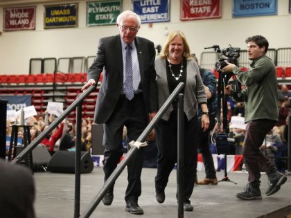 Presidential Candidate Bernie Sanders Campaigns In NH Ahead Of Primary