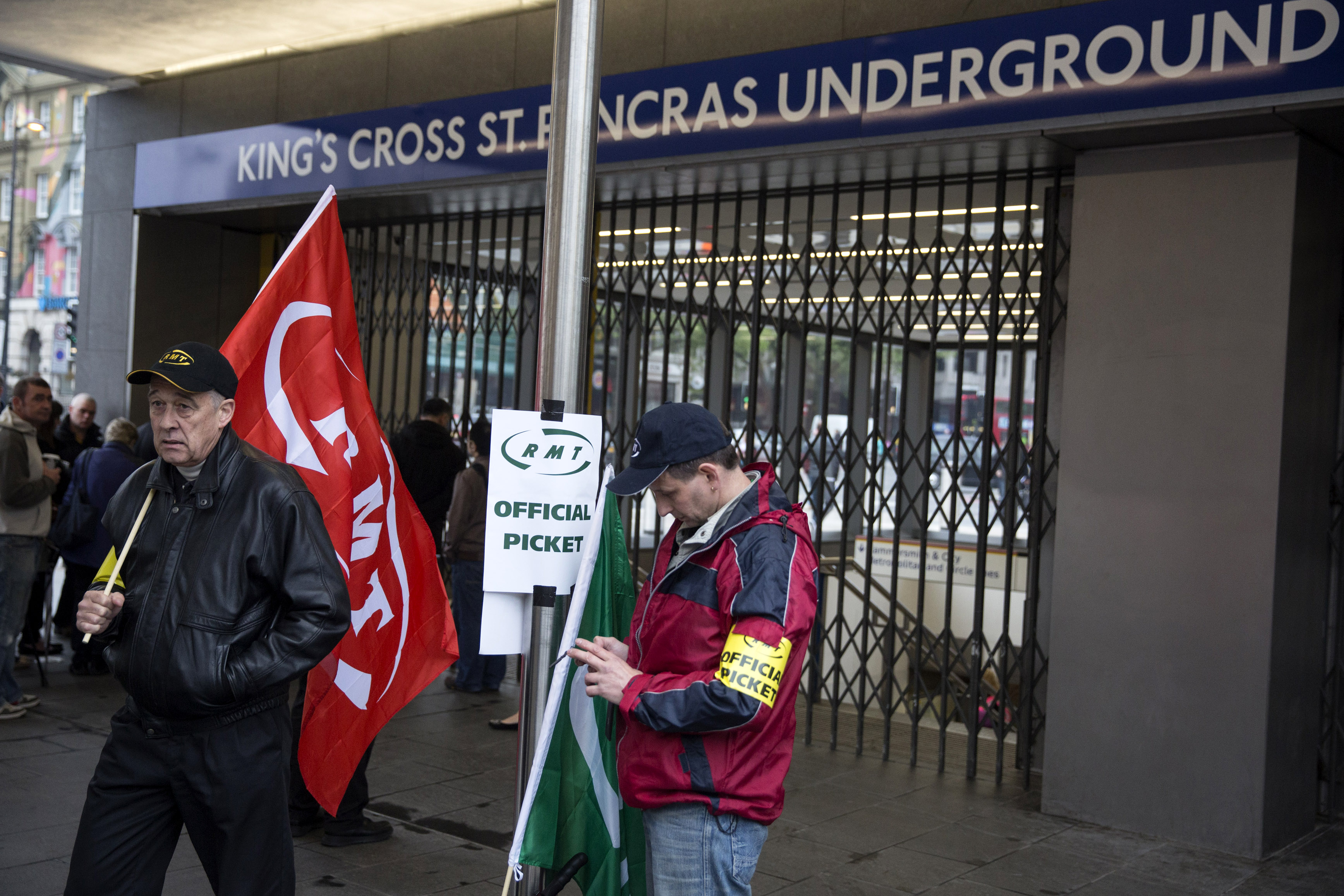 London Underground 48-hour Tube Strike Affects Rush Hour