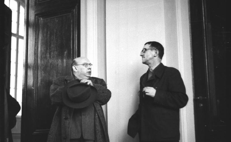 Berlin, Bertold Brecht und Hanns Eisler