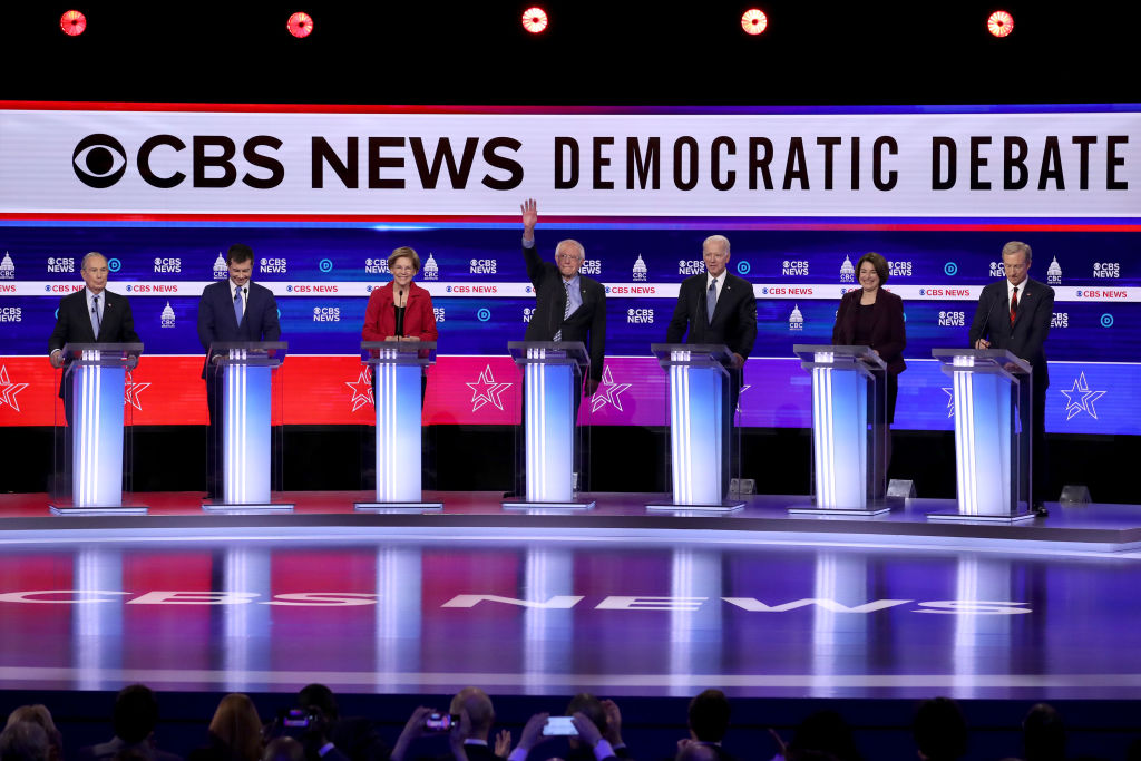 Democratic Presidential Candidates Debate In Charleston Ahead Of SC Primary