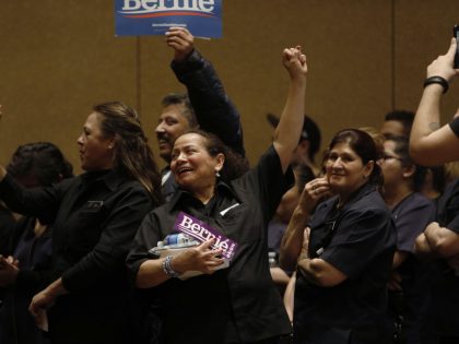 Residents Vote During The Nevada Democratic Presidential Caucus
