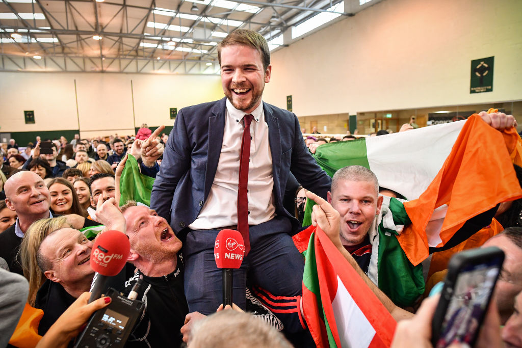 The Votes Are Counted In The Irish General Election