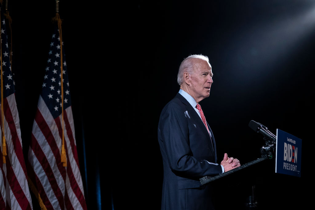 Candidate Joe Biden Delivers Remarks On Coronavirus Outbreak