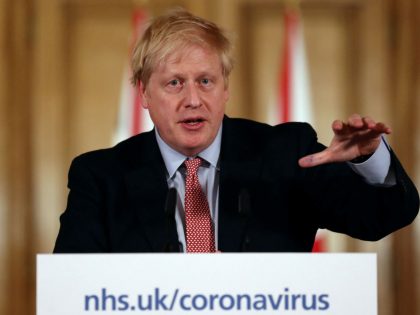 Boris Johnson Holds Press Conference To Update On Coronavirus