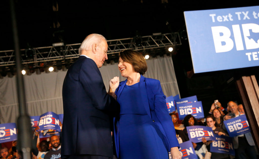 Presidential Candidate Joe Biden Campaigns In Texas Ahead Of Super Tuesday