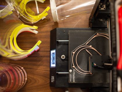 Volunteers Started Printing 3D Masks and Face Shields to be Donated