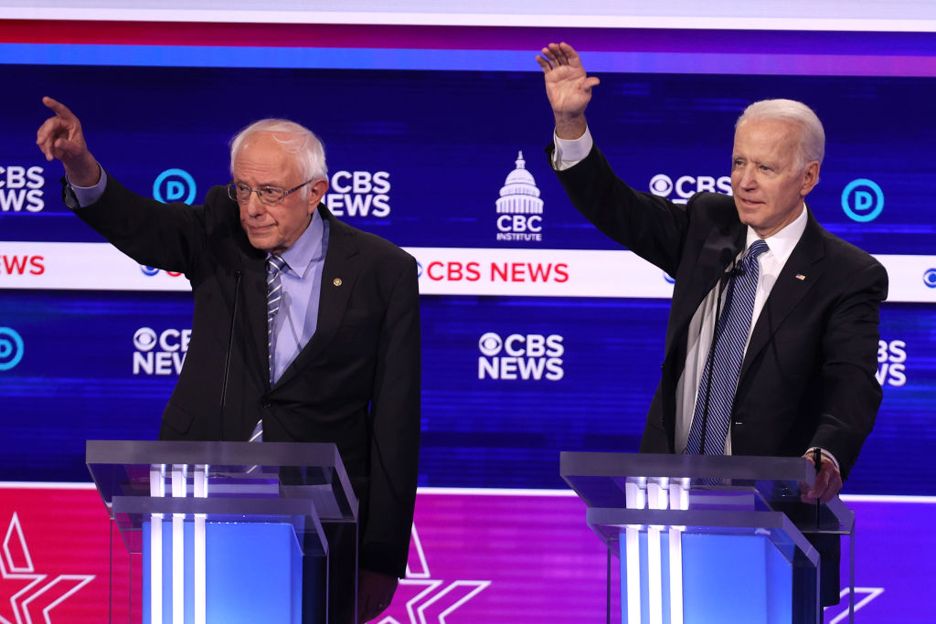 Democratic Presidential Candidates Debate In Charleston Ahead Of SC Primary