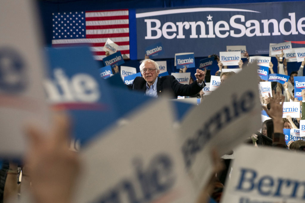 Bernie Sanders Hosts Primary Night Rally