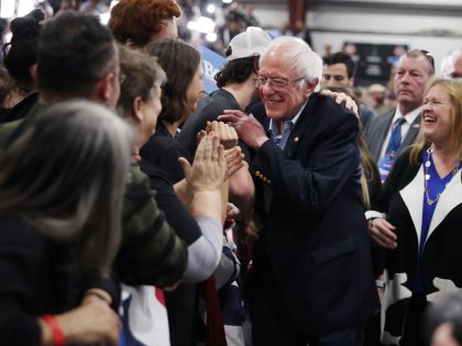 Presidential Candidate Bernie Sanders Holds Super Tuesday Night Rally In Vermont
