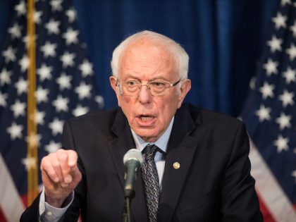 Democratic Presidential Candidate Sen. Bernie Sanders Speaks To The Media In Burlington, Vermont