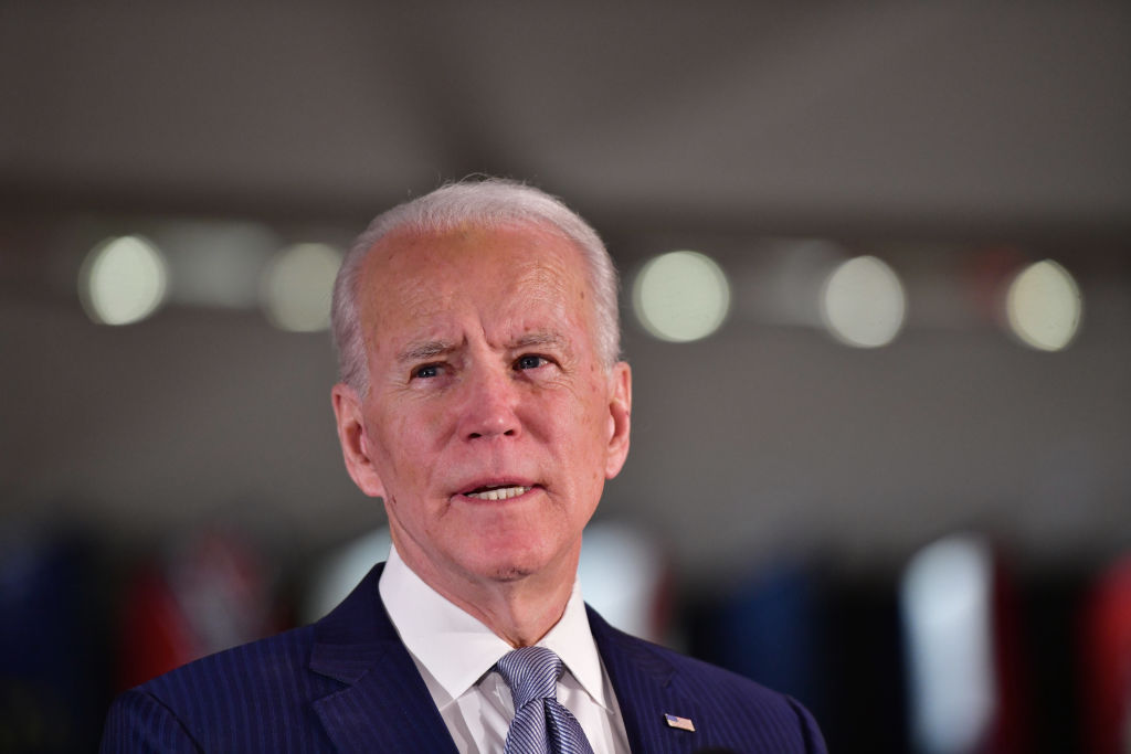 Presidential Candidate Joe Biden Makes Primary Night Remarks In Philadelphia