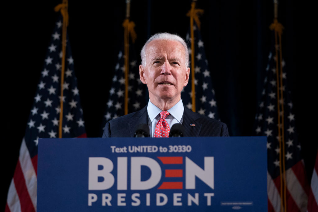 Candidate Joe Biden Delivers Remarks On Coronavirus Outbreak