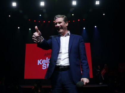 Sir Keir Starmer Addresses Leadership Campaign Rally
