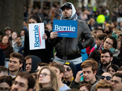 Presidential Candidate Bernie Sanders Campaigns Across Michigan Ahead Of Primary