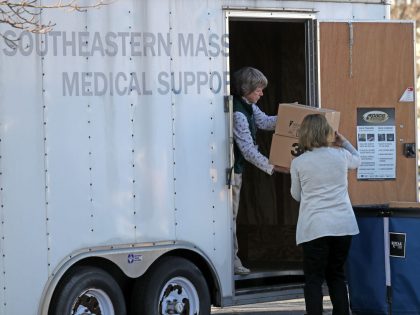Norwood Hospital Sets up Medical Tent