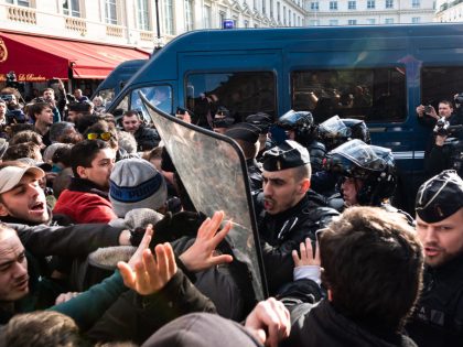 Demonstration Against Pension Reform In Paris