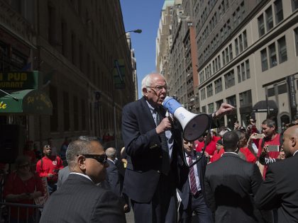 Presidential Candidate Bernie Sanders Campaigns In New York City Ahead Of Primary Election