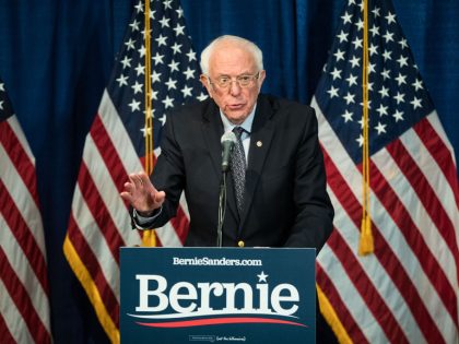 Democratic Presidential Candidate Sen. Bernie Sanders Speaks To The Media In Burlington, Vermont