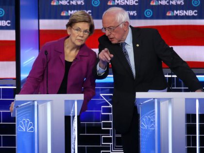 Democratic Presidential Candidates Debate In Las Vegas Ahead Of Nevada Caucuses