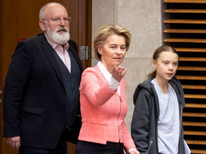 Greta Thunberg Meets EU Commission President To Announce EU Climate Deal