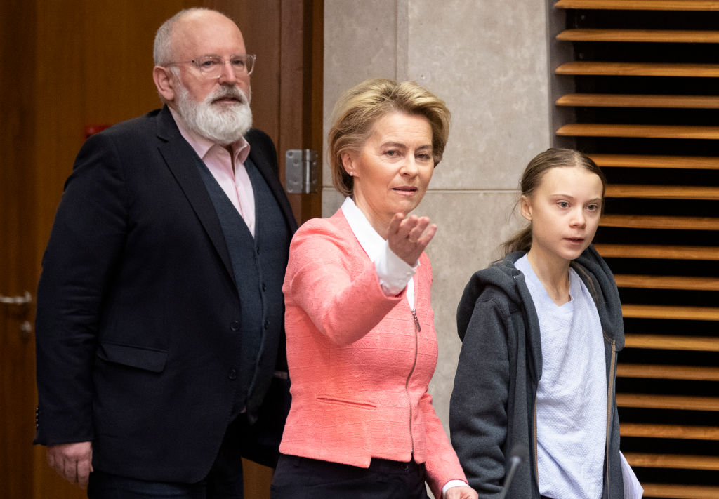 Greta Thunberg Meets EU Commission President To Announce EU Climate Deal