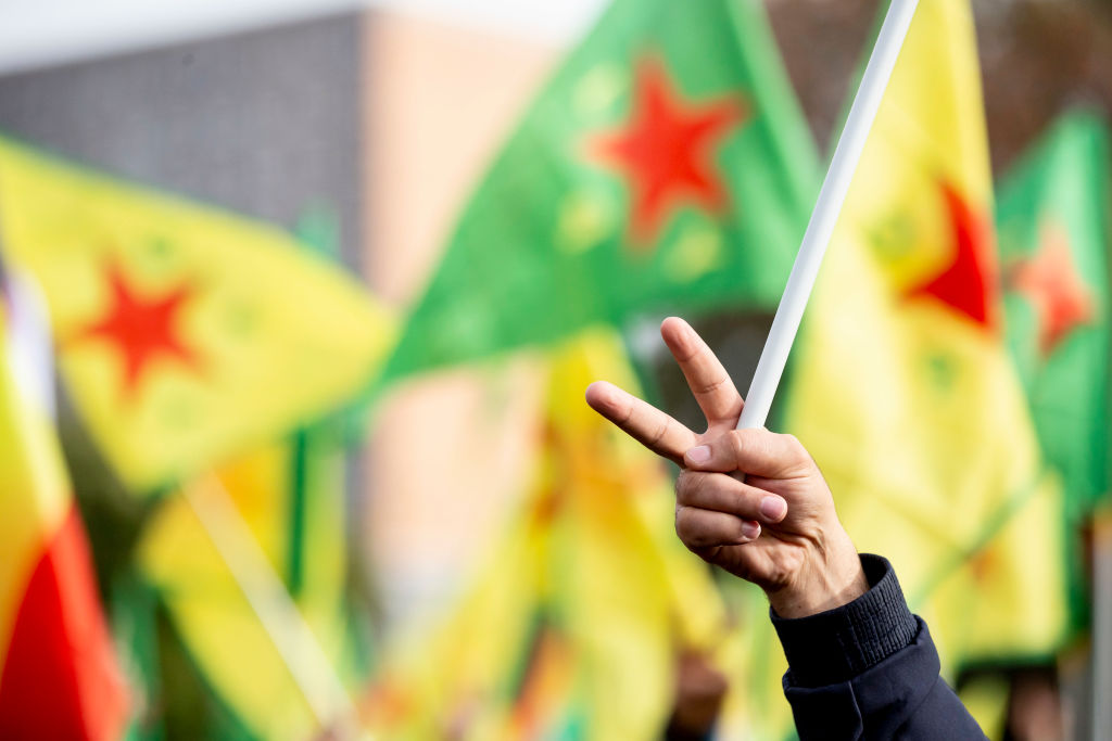 Kurds demonstrate in Berlin