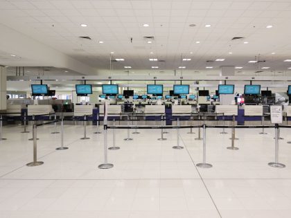 Operations AT Sydney Airport As Fear of Virus is Bringing Flying to a Standstill